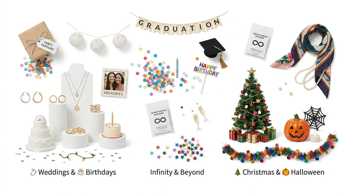 CELEBRATIONS, EVENTS, HOLIDAYS & SOUVENIRS