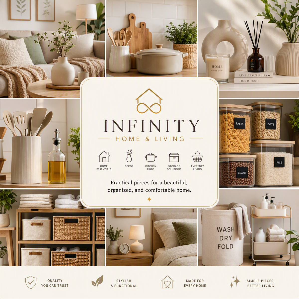 HOME ESSENTIALS & APPLIANCES