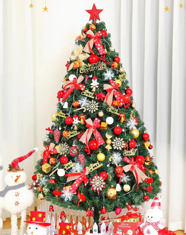 Christmas tree 4FT/6FT/7FT/8FT Christmas Tree High Quality Metal Stand christmas decoration for home