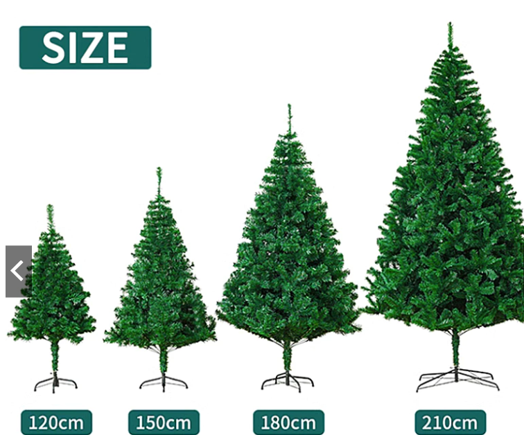 Christmas tree 4FT/6FT/7FT/8FT Christmas Tree High Quality Metal Stand christmas decoration for home